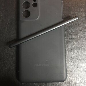 Silicone Cover for Samsung Galaxy Z Fold3 - Black